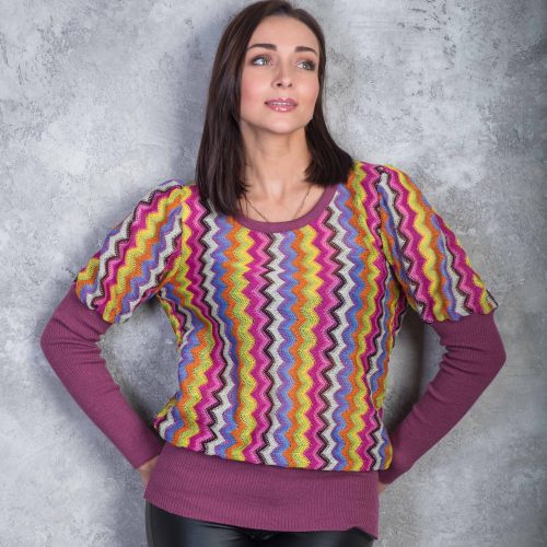 Women’s puff sleeve sweater